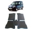 Ковры Eva Smart в салон автомобиля renault kangoo i 1998 - 2008 эва сота серые c бежевой окантовкой 1692-B1A1-S 1