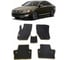 Ковры Eva Smart в салон автомобиля volvo s80 ii 2006 - 2016 эва сота чёрные c красной окантовкой 1898-B5A7-S 1