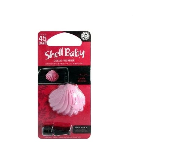 Полимерный ароматизатор Eikosha Kogado Shell Baby на кондиционер Lychee Blacktea 3248 1764213 1