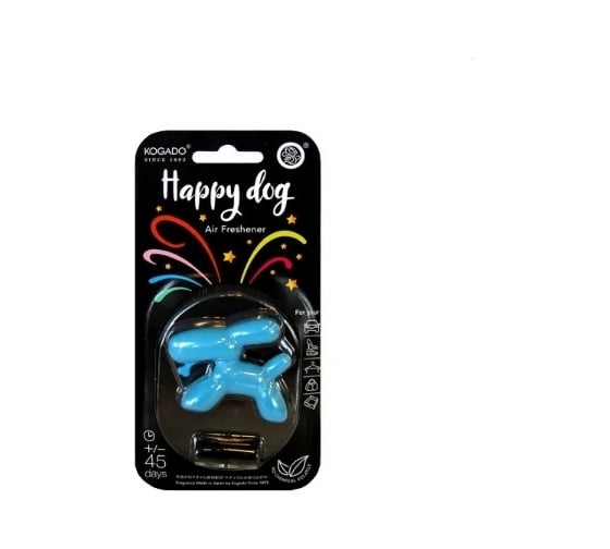 Полимерный ароматизатор Eikosha Kogado Happy Dog на кондиционер Squash Marine 3304 1772077 1