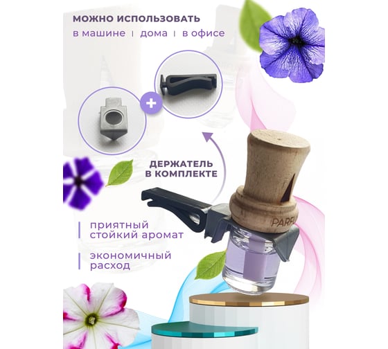 Ароматизатор в машину на дефлектор Avto Vins VIP Parfum 5224266
