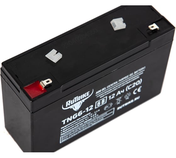 Аккумуляторная батарея Rutrike TNG6-12 (6V12A/H C20) 023983