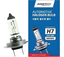 Лампа головного света Avantech H7 24V 70W арт. AB0020 131289