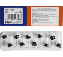 Лампа дополнительного освещения KOITO 10 шт. 1587 6762