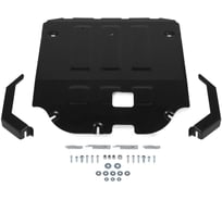 Защита картера + КПП + комплект крепежа АвтоБроня cталь, Hyundai Bayon 2021-, V - 1.4, AT 111.02201.1