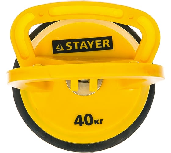 Одинарный пластмассовый стеклодомкрат STAYER MASTER MAXLift 40кг 33718-1