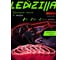 Гибкая неоновая лента для авто LEDZILLA RGB 3 метра красная, нить светодиодная подсветка салона автомобиля led тюнинг LGX-R3 2