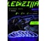 Гибкая неоновая лента для авто LEDZILLA RGB 3 метра синяя, нить светодиодная подсветка салона автомобиля led тюнинг LGX-B3 2