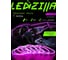 Гибкая неоновая лента для авто LEDZILLA RGB 3 метра, розовая, нить светодиодная, подсветка салона автомобиля, led тюнинг LGX-001-3M 2