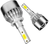 Светодиодные лампы LED для авто LEDZILLA C6 H27 880 881 18Вт 12В лампочки для автомобилей в фары лед комплект 2шт C6-H27