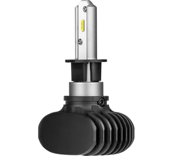 Светодиодные лампы LED для авто LEDZILLA S1 H3 25Вт 12В лампочки для автомобилей в фары ДХО птф лед, комплект 2шт S1-H3