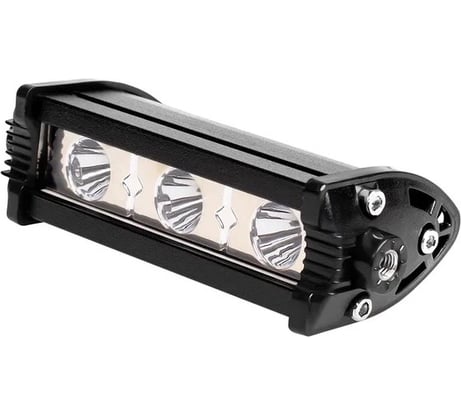 Противотуманная фара светодиодная LEDZILLA квадратный спот, 9Вт автосвет балка дальнего света LED ПТФ ДХО для авто противотуманки, 1 шт CA-9W