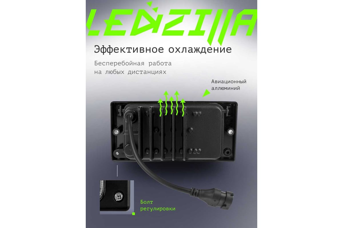 Противотуманные светодиодные автомобильные фары LEDZILLA ВАЗ КАМАз 2110-2115,  50Вт 9-32В противотуманки Лада дхо для авто ПТФ LED, 2 шт 2110-50W -  выгодная цена, отзывы, характеристики, фото - купить в Москве и РФ