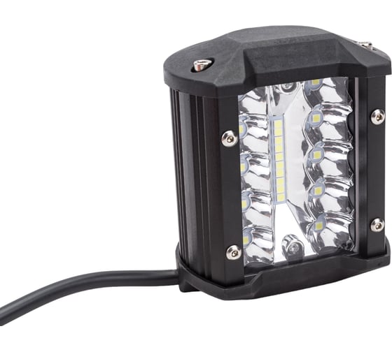 Противотуманная фара светодиодная LEDZILLA 60Вт автосвет балка дальнего света LED ПТФ ДХО для авто противотуманки, 1шт CS-60W