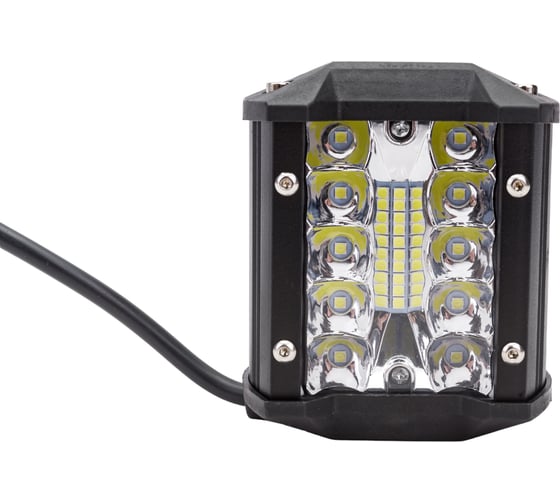 Противотуманная фара светодиодная LEDZILLA 60Вт автосвет балка дальнего света LED ПТФ ДХО для авто противотуманки, 1шт CS-60W