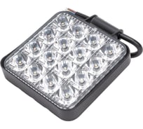 Противотуманная светодиодная автомобильная фара LEDZILLA 48Вт 12-24В красная-белая ФСО вспышки Туманки ПТФ, 1 шт G0001-MINI RED