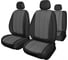 Чехлы сиденья SKYWAY NEXT для NISSAN TERRANO с 05.2017-н.в., Comfort, c 05.17 Жаккард 12 предм. Черный/Темно-серый левый руль S01306023 1