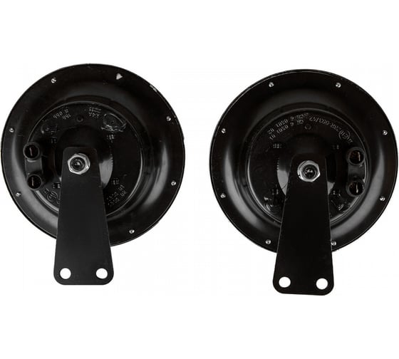 Звуковой дисковый сигнал SKYWAY SW 026 d=155 мм 12V 120dB металл, 2 шт S07601026 1