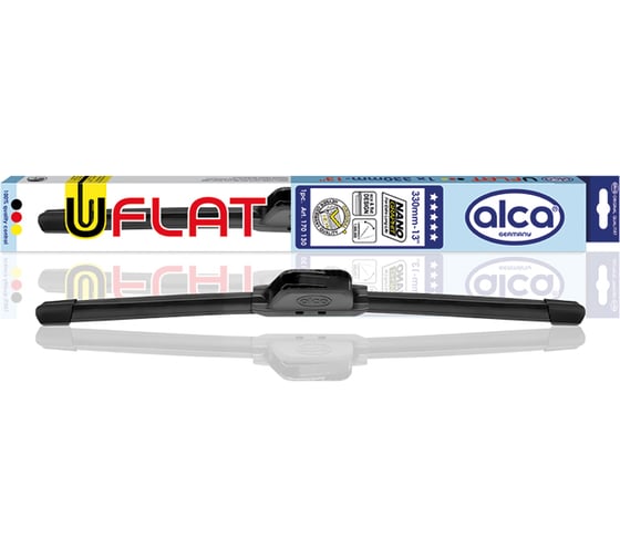 Щётка с/о 13''/330 мм бескаркасная u-flat Alca 170130 1