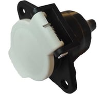 Разъём кабеля Дали-Авто 24V N-Type розетка с крышкой, пластик DA-01872