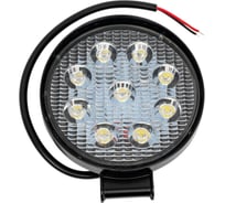 Фара Дали-Авто пр/т универс. круглая светодиодная 27W 9 LED,9-40V, 128х114х36 мм DA-02363