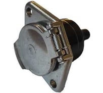 Разъём кабеля Дали-Авто 24V N-Type розетка с крышкой металл DA-02834