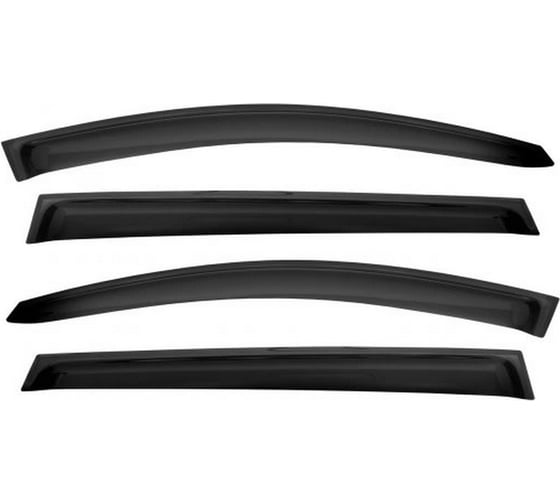Дефлекторы боковых окон Toyota Land Cruiser 300/LX, 2021-, 4 шт Sim NLD.STOLCR2132