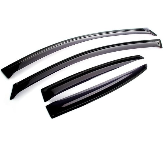 Дефлектор боковых окон Isuzu MU-X, 2021-, 4 шт SIM NLD.SISMUX2132 1