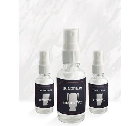 Ароматизатор в машину Avto Vins инвиктус спрей набор из 3 шт 7033012