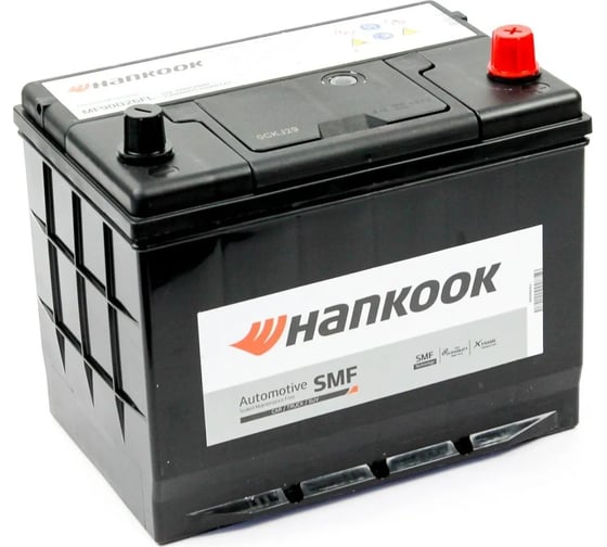 Автомобильный аккумулятор HANKOOK 6СТ-72.0 (90D26L) бортик HK90D26FL 1