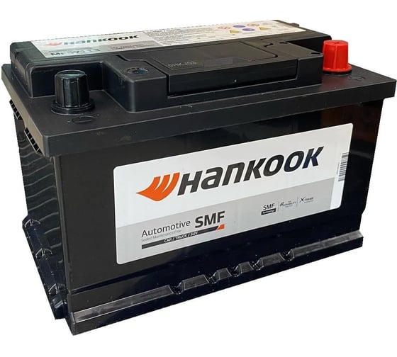 Автомобильный аккумулятор HANKOOK 6СТ-72.0 (57113) низкий HK57113