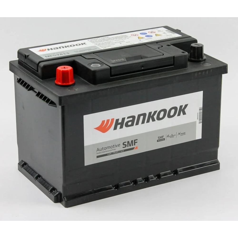 Автомобильный аккумулятор HANKOOK 6СТ-74.1 (57413) HK57413 - выгодная ...