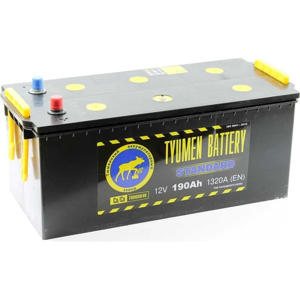 Аккумулятор TYUMEN Battery Standard 6CT-190L1 прямая полярность 190 Ач