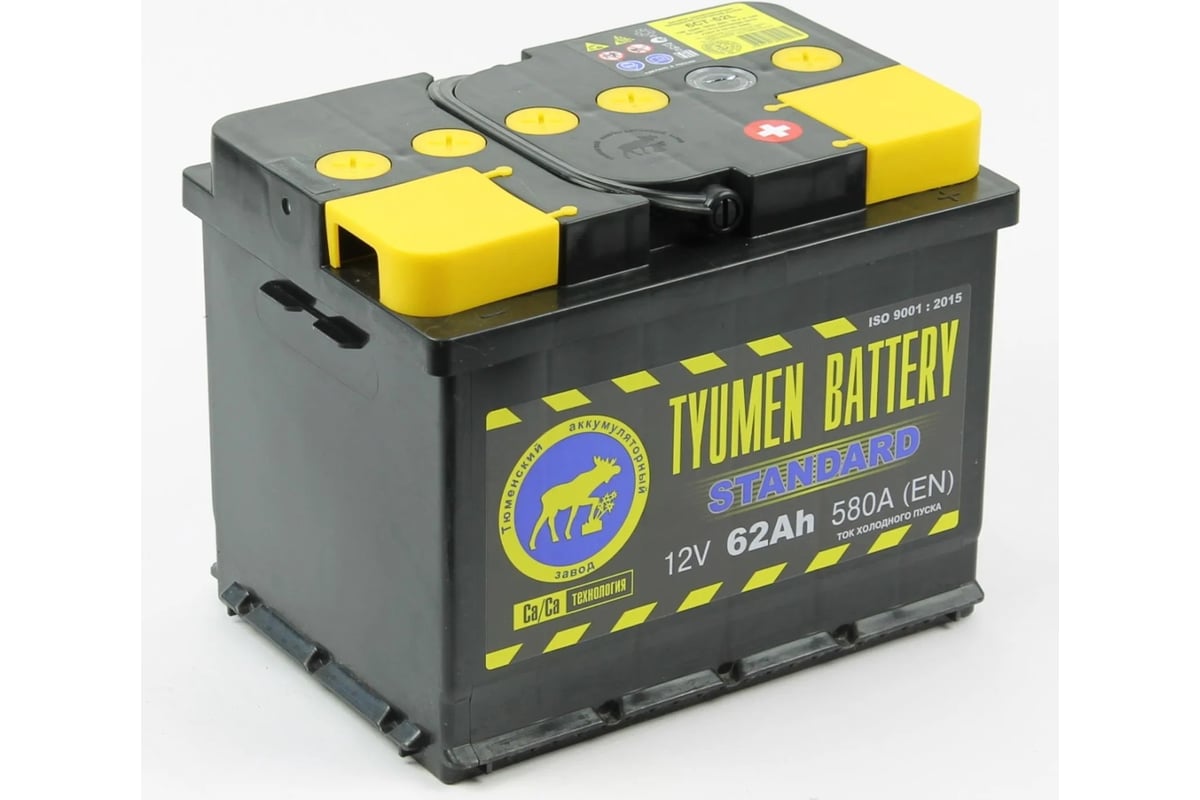 Аккумуляторная батарея TYUMEN BATTERY Тюмень standard 6ст -62.0 l TNS62 ...