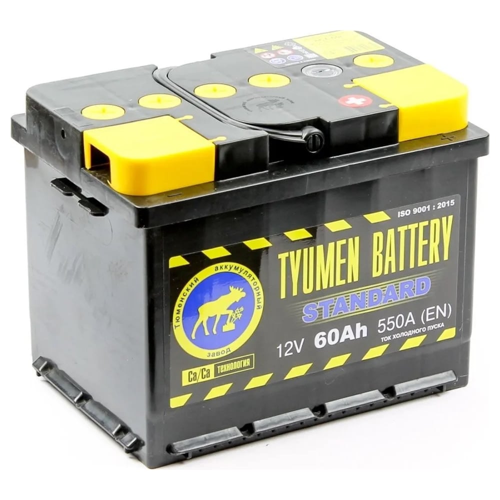 Аккумулятор TYUMEN BATTERY STANDARD 60 Ач 550А О/П TNS60.0