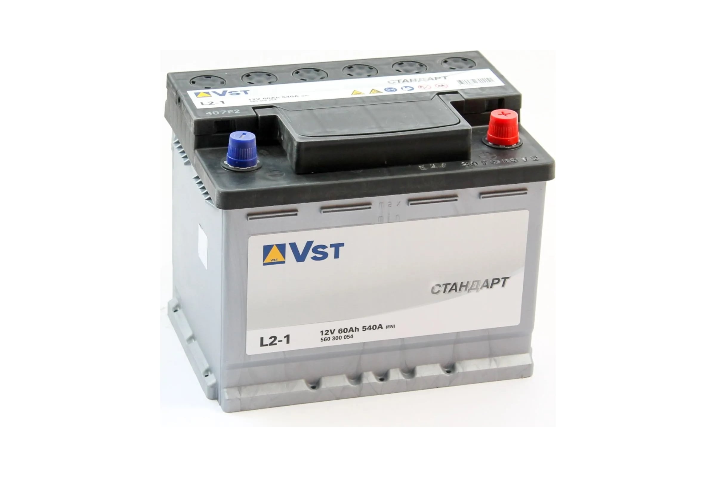 АккумуляторнаябатареяVSTСтандарт6СТ-60.0(560300054)560300054