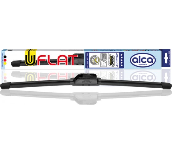 Щётка с/о бескаркасная u-flat 16''/400 мм Alca 170160