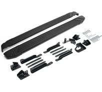 Пороги на авто Rival для kia sportage v/sorento iv/hyundai tucson iv/santa fe iv рест. F180ALB.2313.2