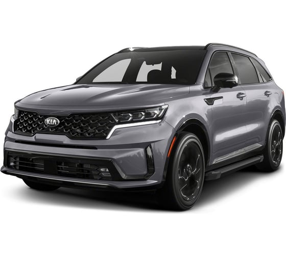 Пороги на авто Rival для kia sportage v/sorento iv/hyundai tucson iv/santa fe iv рест. F180ALB.2313.2