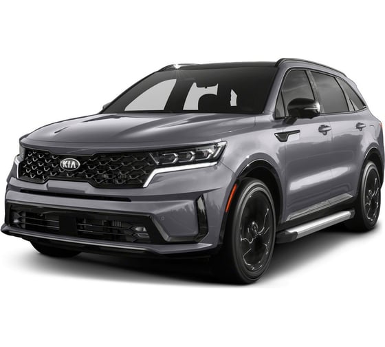 Пороги на авто Rival для kia sportage v/sorento iv/hyundai tucson iv/santa fe iv рест.. F180AL.2313.2