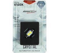 Светодиодная лампа Avantech 12V LED T10x31 6500K, 1 шт. арт. ALB0108 162321