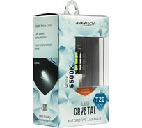 Светодиодная лампа Avantech 12V LED T20 6500K, 1 шт. арт. ALB0126 162339