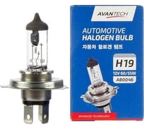 Лампа головного света Avantech H19 12V 60/55W арт. AB0046 1719892