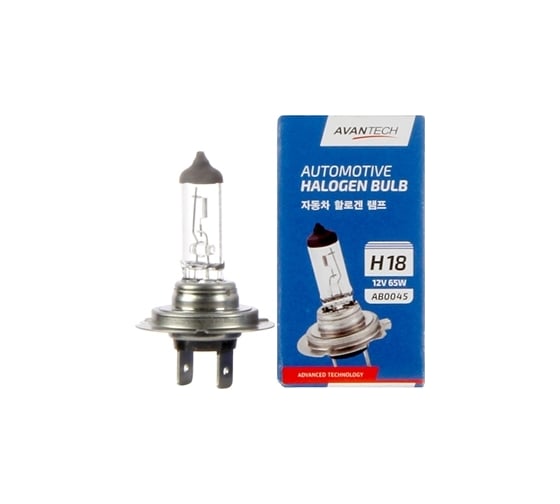 Лампа головного света Avantech H18 12V 65W арт. AB0045 1719891