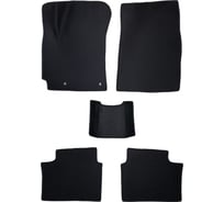 Коврики PSV для Kia Cerato IV 2018 г., черный, красный кант EVA 133723