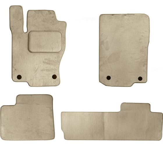 Коврики PSV для Lexus RX IV 2015 г., текстиль, c креплением, бежевый Matex 130213 1