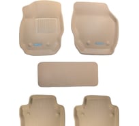 Коврики PSV для Mercedes Benz E Classe W210 1995-2003 г., 3D, бежевый Kagu 109310