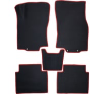 Коврики PSV для Nissan X Trail T32 2013 г., черный, красный кант EVA 133743