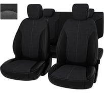 Чехлы PSV для Hyundai Creta II 2021 черная экокожа серая алькантара Оригинал 135128