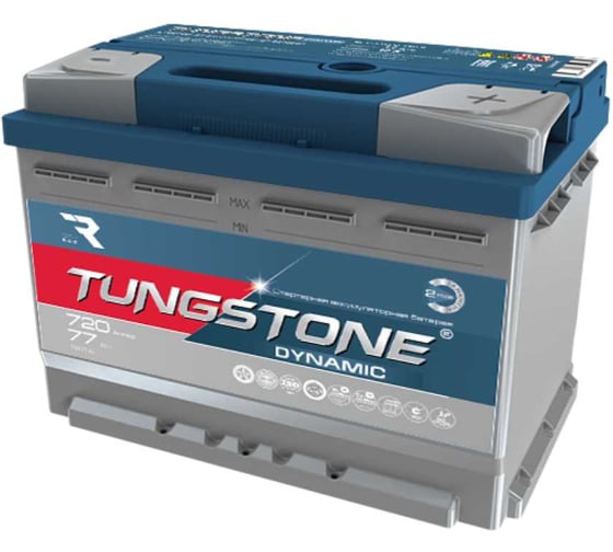 Автомобильный аккумулятор Tungstone Dynamic 6ст -77.0 77L(0)-L2АШ-АШ-0